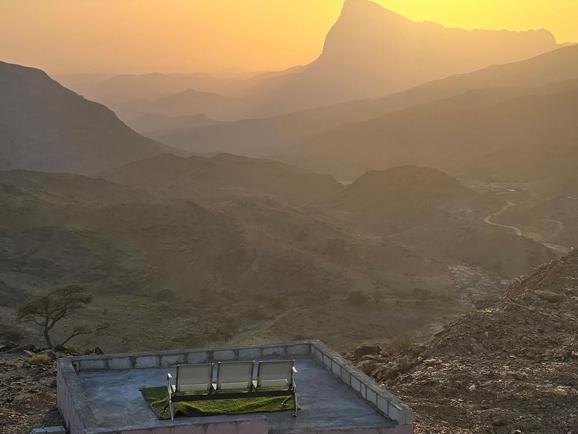 Villa Jabal Shams Bayt Kawakib Misfāh Esterno foto